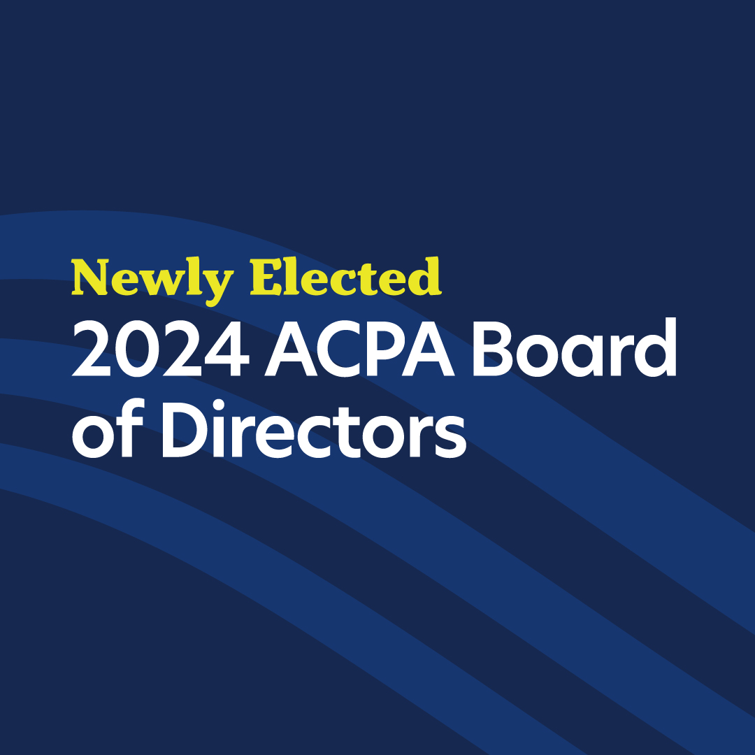 Introducing the 2024 ACPA Board of Directors ACPA