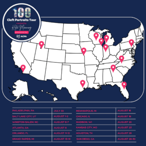 100 Cleft Portraits Tour Dates